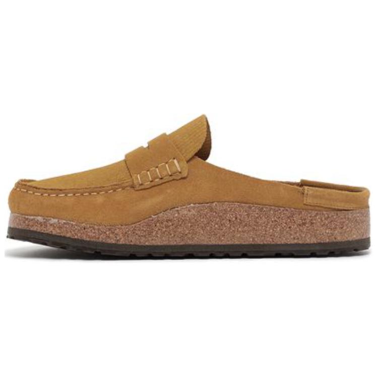 

Birkenstock Сандалии Naples Suede Leather 'Corduroy Cork Brown'