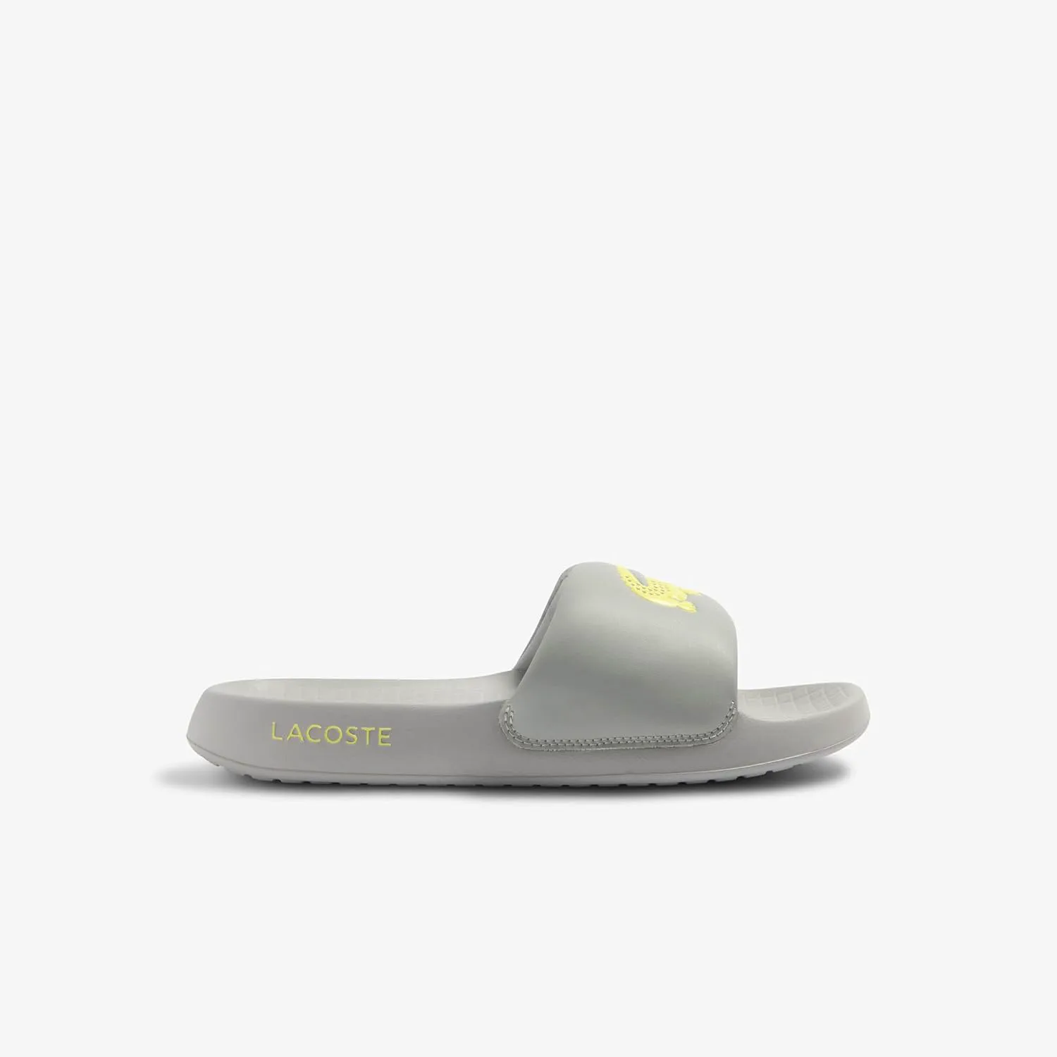 Мужские сандалии Lacoste Serve Slide 1.0, светло-серый/светло-зеленый — фото 2