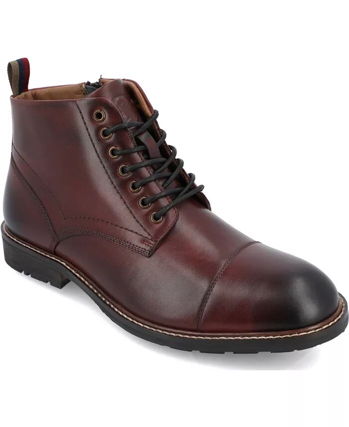 

Мужские ботинки Avrum Tru Comfort Foam Cap Toe Ankle Boots Thomas & Vine, красный