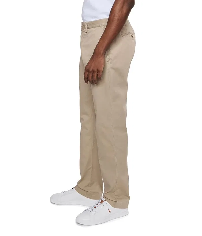 Брюки чинос классические Stretch Classic Fit Polo Ralph Lauren, Khaki Tan — фото 3