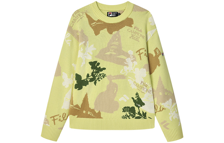 

FILA Женский кашемировый свитер, цвет AlloverPrint
