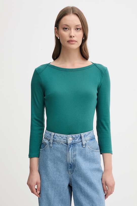 

Хлопковая водолазка United Colors Of Benetton, бирюзовый