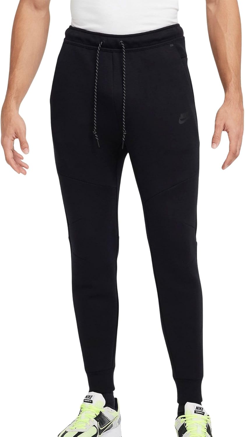 

Nike - флисовые технологичные спортивные брюки - для мужчин, Black/Black