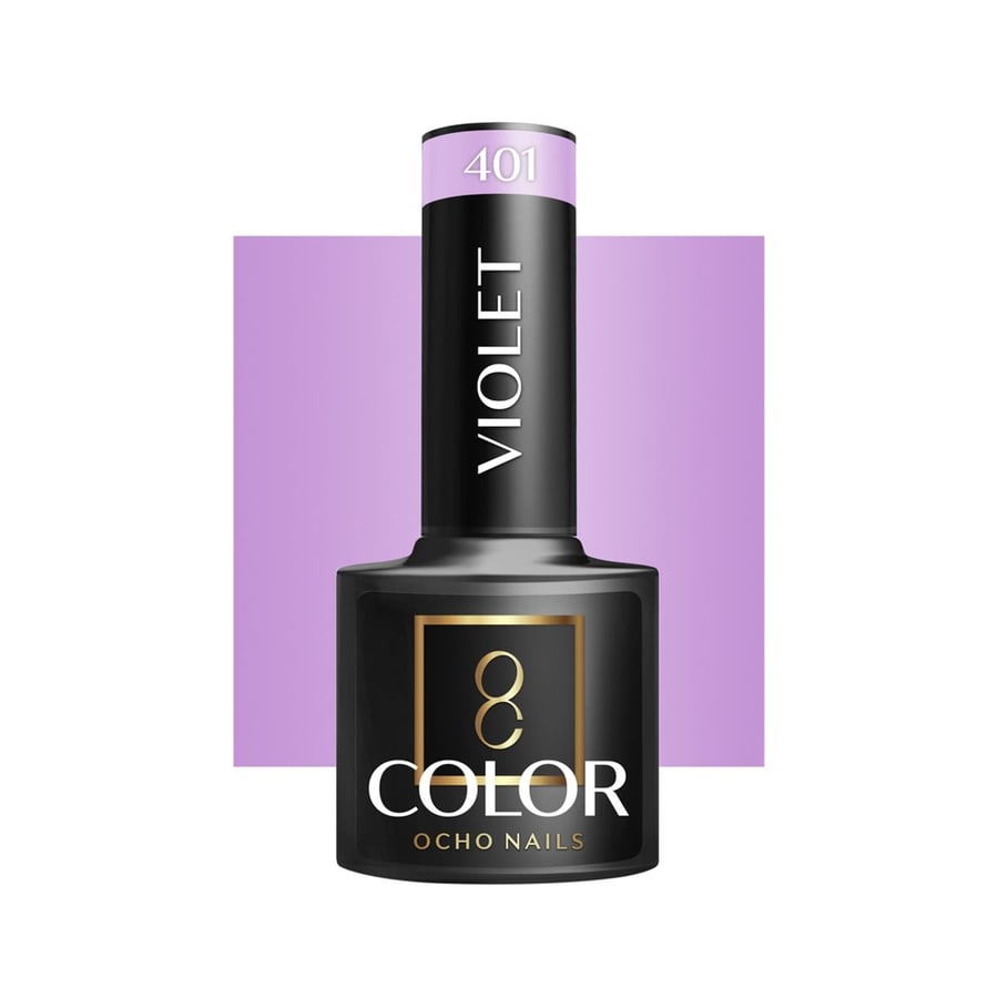 

OCHO NAILS Гибридный лак для ногтей фиолетовый 401 -5 г Active Shop