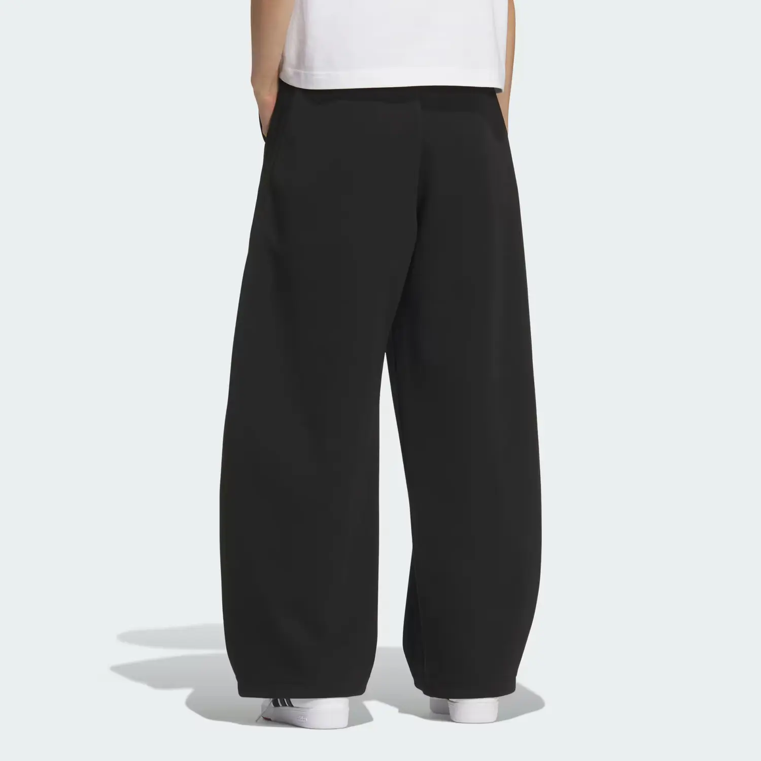 Базовые брюки casual женские Adidas, черный — фото 4