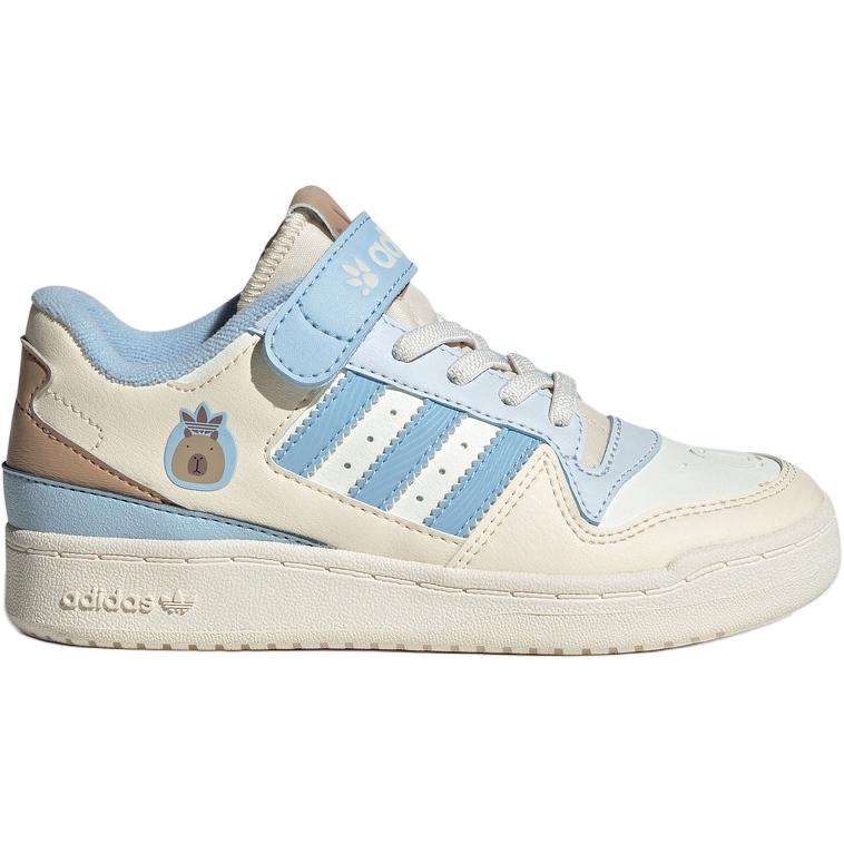 Детские низкие кроссовки для скейтбординга FORUM для детей от 3 до 7 лет Adidas Originals, синий — фото 2