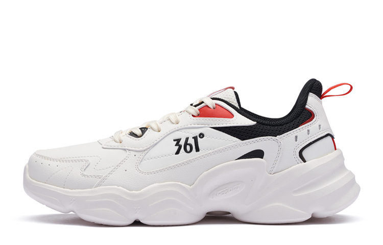 

Кроссовки 361° Lifestyle Shoes Men Low-top White/Black, белый/черный