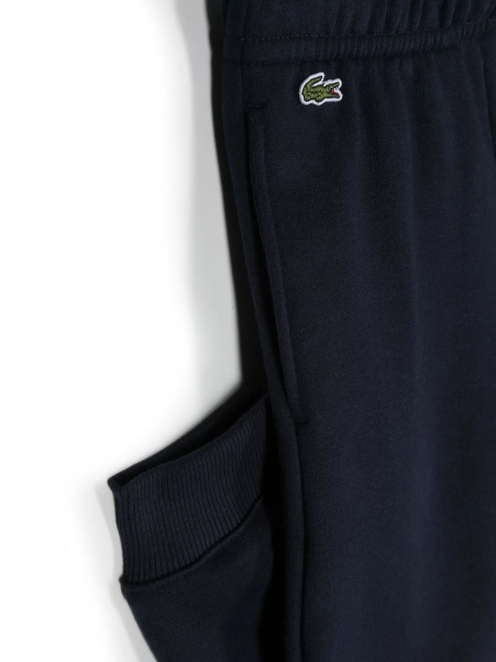 Спортивные брюки с нашивкой-логотипом Lacoste Kids, синий — фото 3