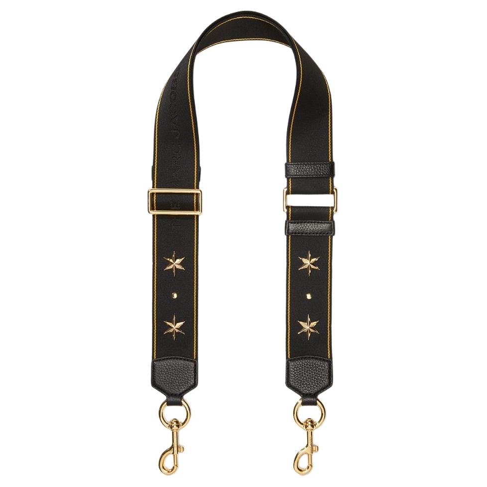 

Футболка 'The Strap' с позолоченной лямкой MARC JACOBS, черный
