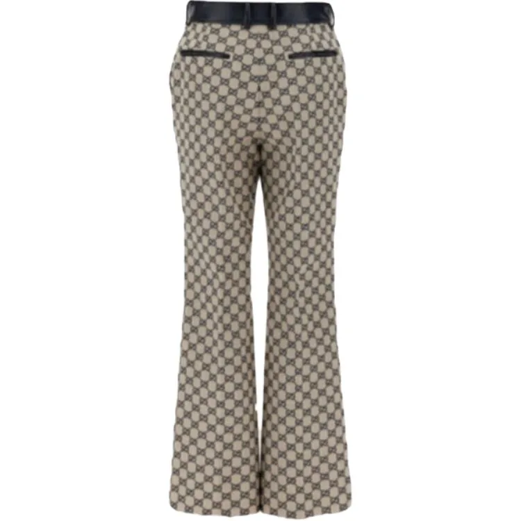 Брюки GUCCI SS25 Casual, льняные, женские — фото 3