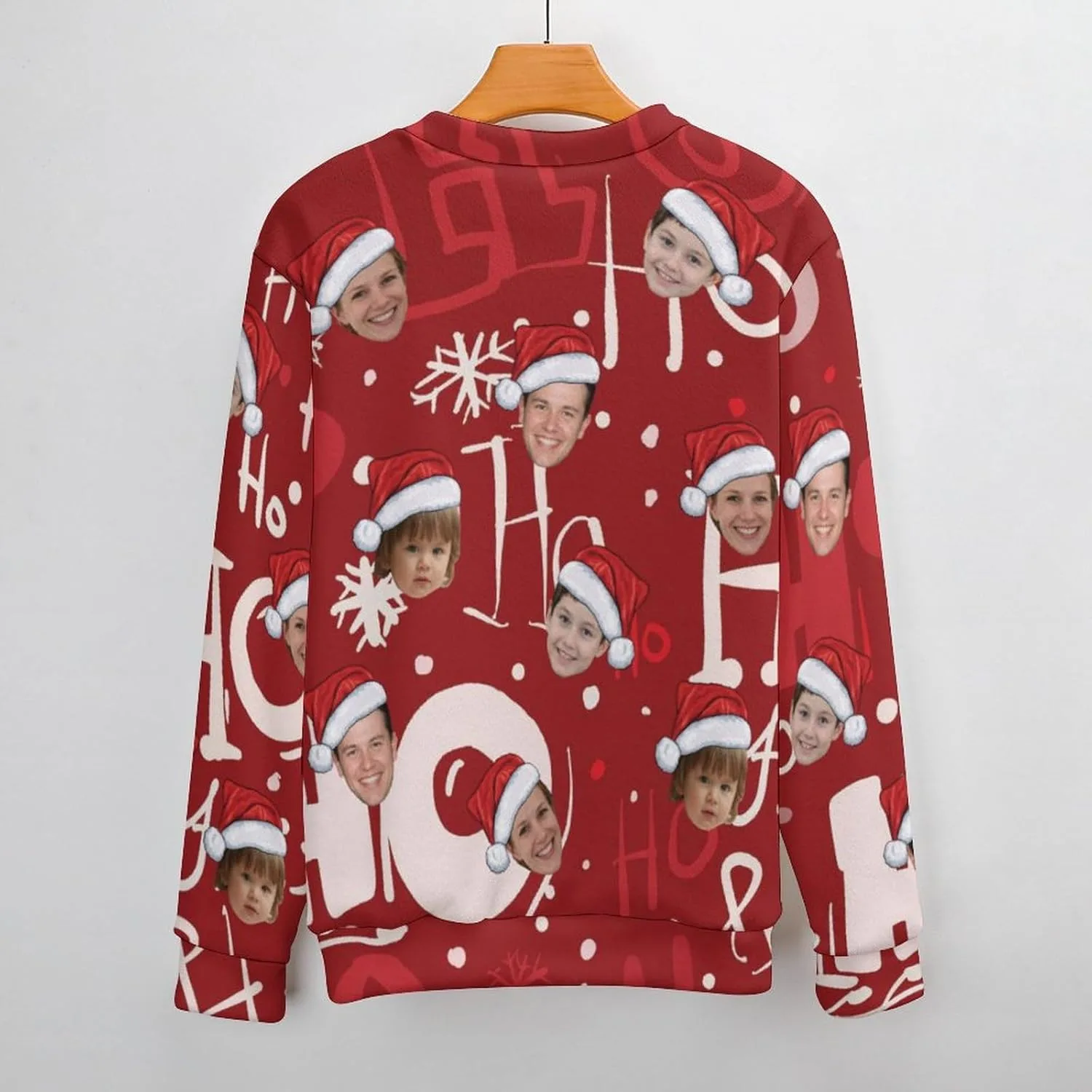 Персонализированный свитер Unisex Ugly Christmas с фото — фото 4