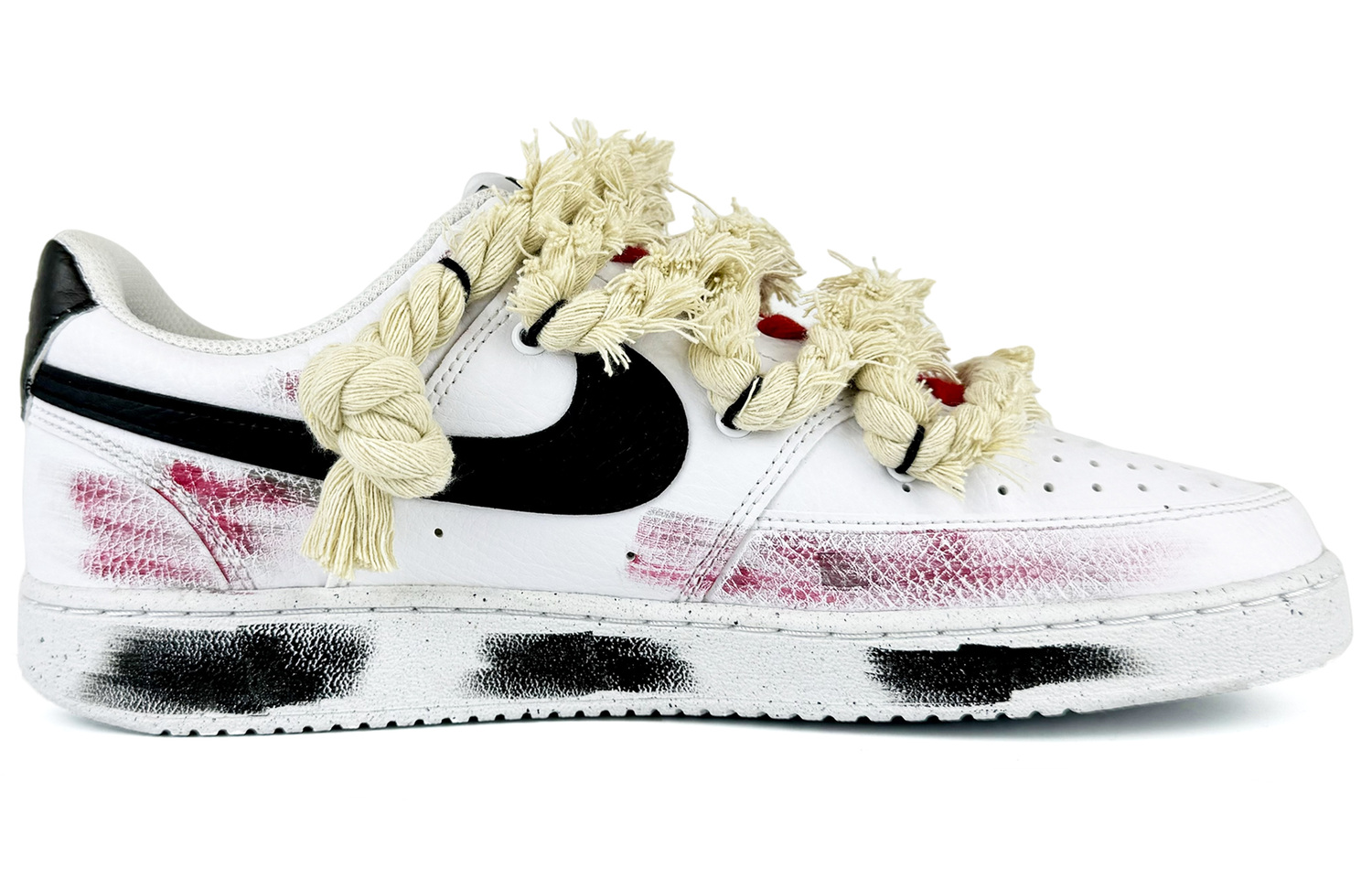 

Кроссовки Nike Court Vision 1, желтый/розовый