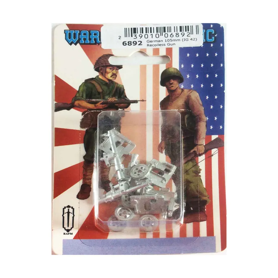 

Немецкая 105-мм безоткатная пушка, Baker Company WWII - Germany (20mm)