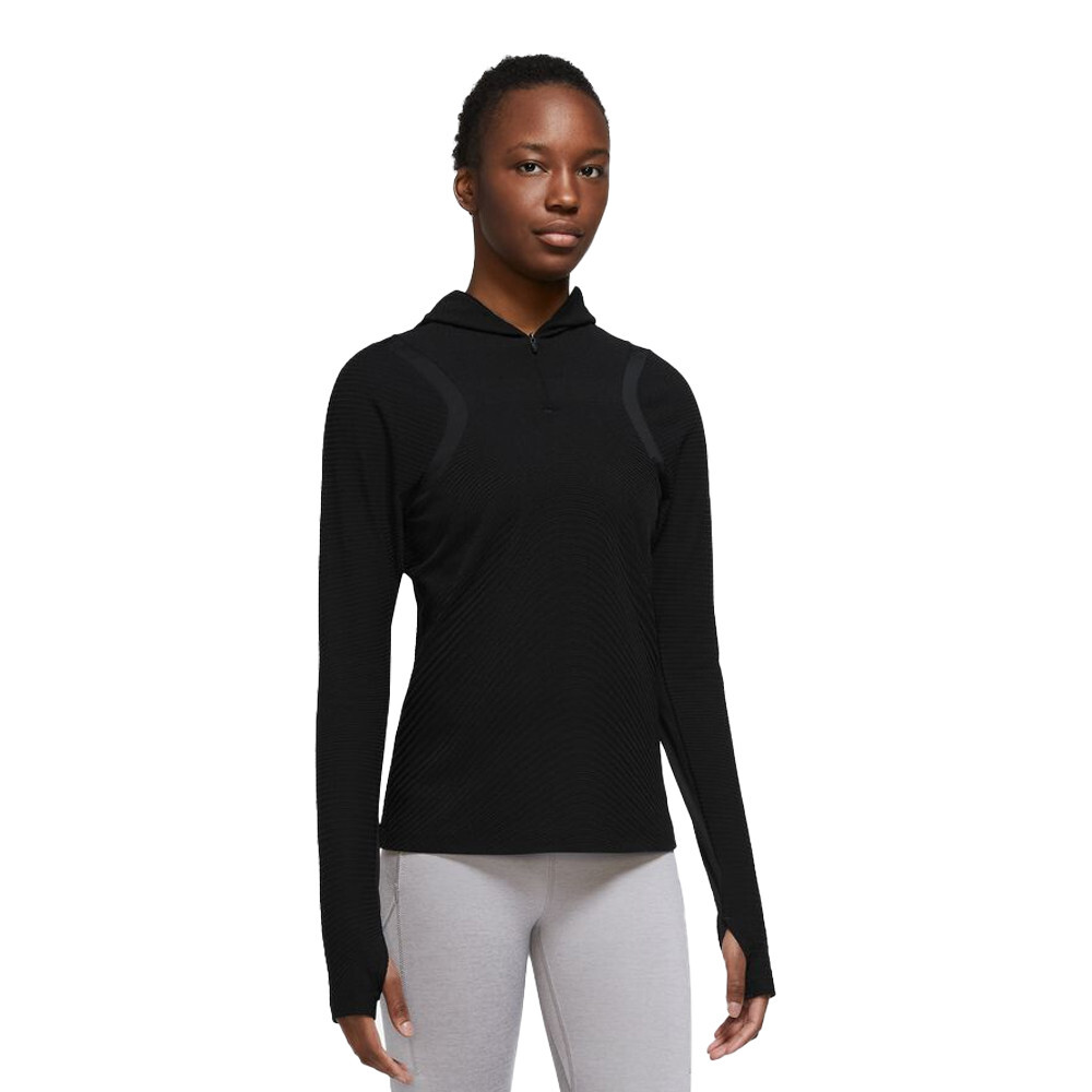 

Спортивный топ Nike Therma-FIT Run Division, черный
