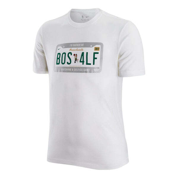 

Футболка Nike Boston Celtics printed T-shirt 'White', белый