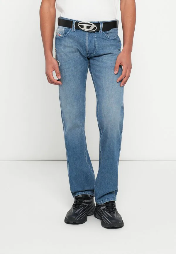 Прямые джинсы larkee Diesel, Blue Denim