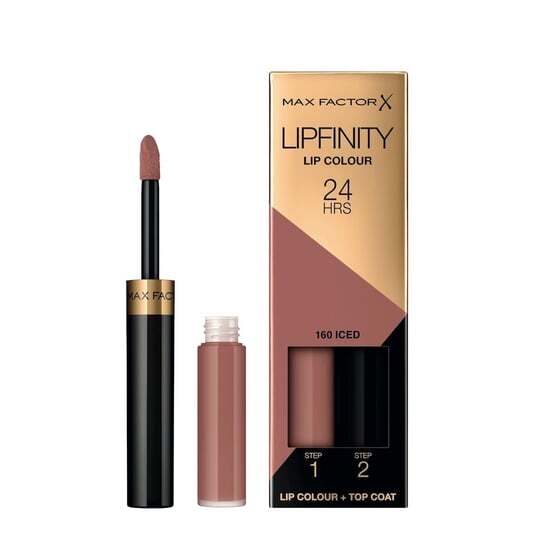 

Часовая двухфазная помада стойкого эффекта № 160 — Iced, 2,3 мл Max Factor, Lipfinity Lip Color, 24-