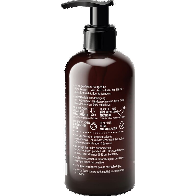 Мягкое ароматическое мыло для ухода с мятой и розмарином Kneipp, 250 ml — фото 2