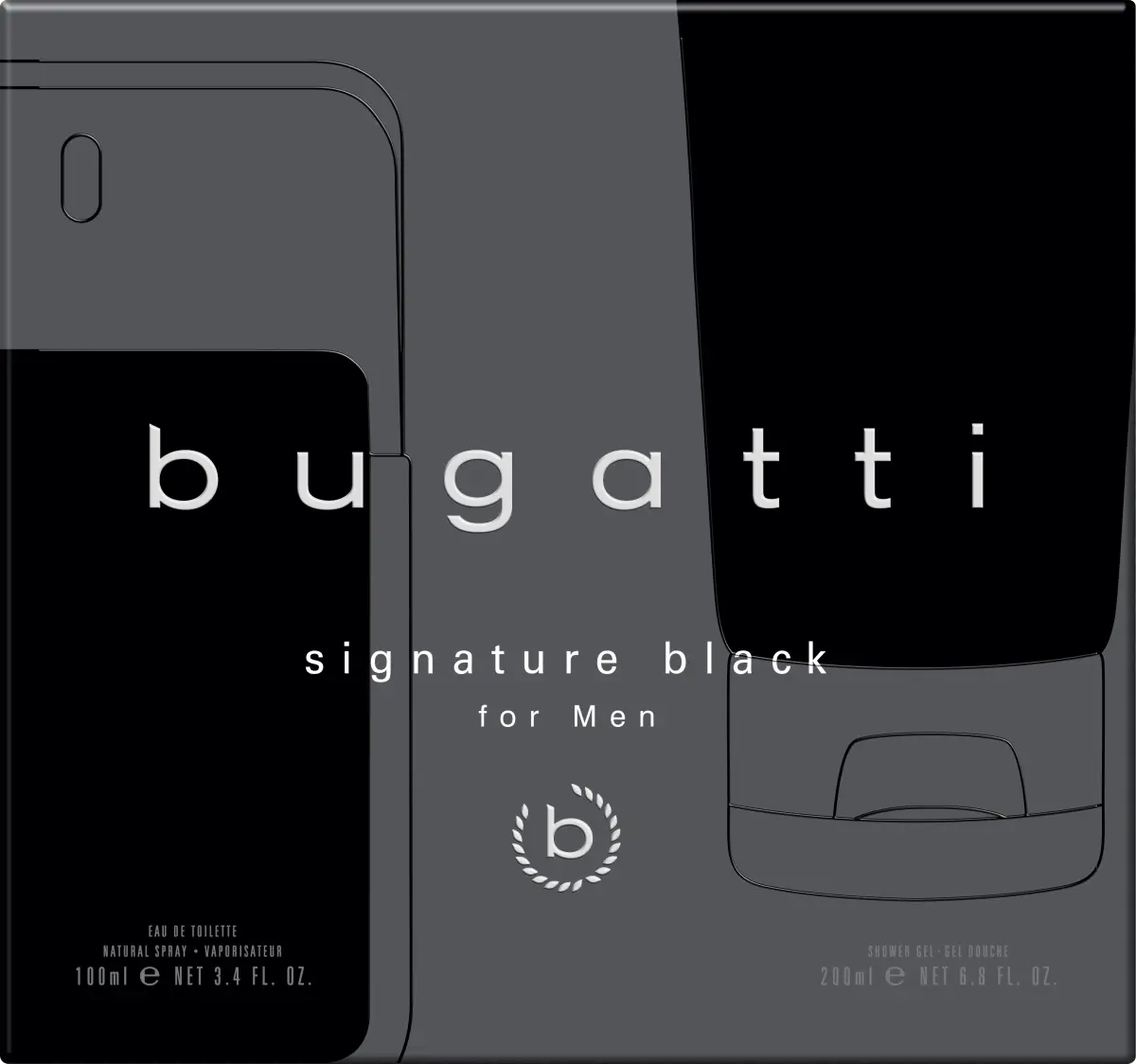 

Подарочный набор Sign Black 2 шт. 1 шт. bugatti