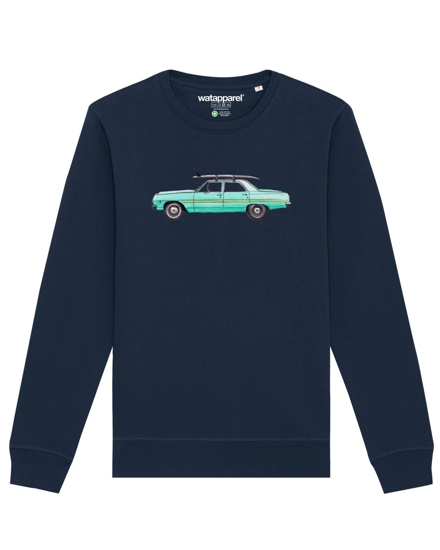 

Толстовка Watapparel Surf Car, темно-синий