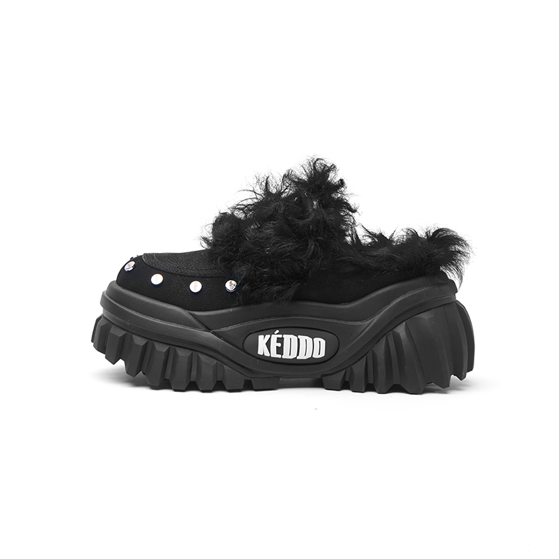 KEDDO Кроссовки Abrasion Resistant с закрытым носком для женщин черные, цвет Black