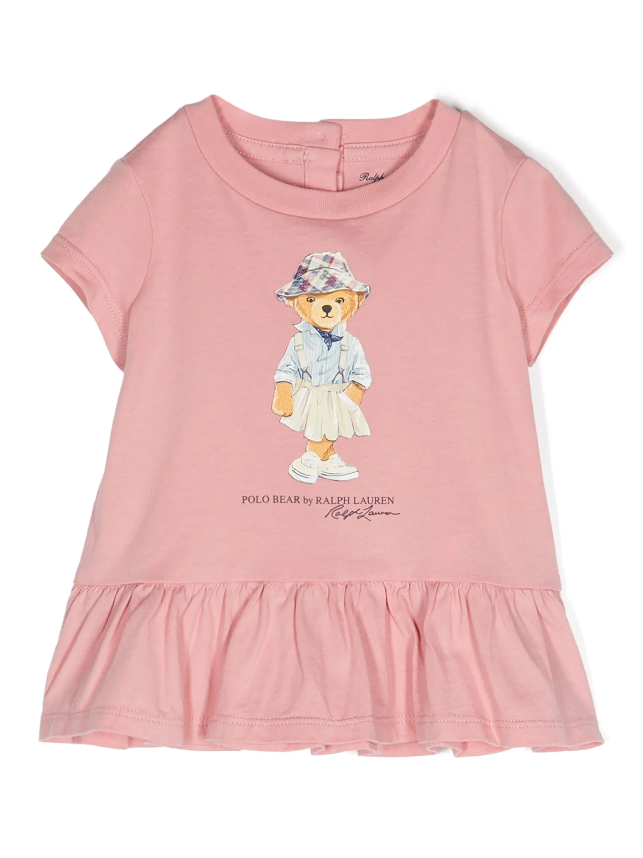 

Футболка Hemingway Polo Ralph Lauren Kids, розовый