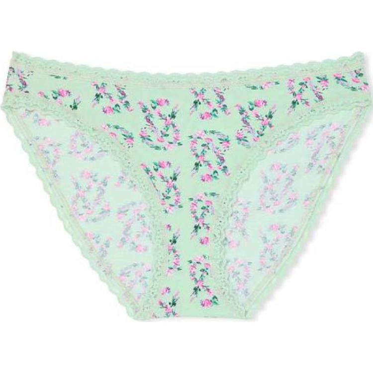 

Victoria's Secret Женские трусы 1 упаковка травяной зеленый принт