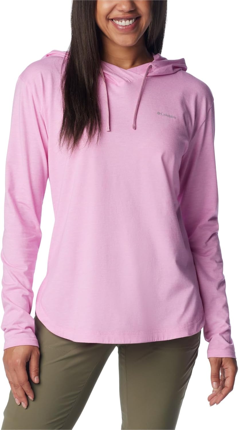

Columbia женская толстовка Sun Trek с капюшоном, Cosmos Heather