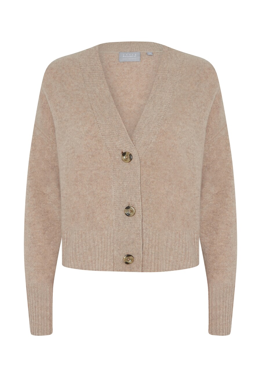 

Вязаный кардиган Style Republic Knit Cardigan, темно-бежевый
