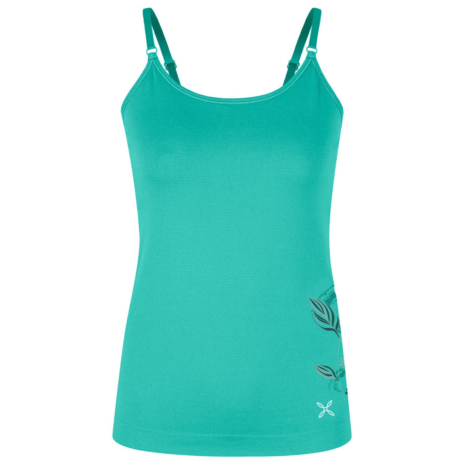 

Топ Montura Flower Seamless Canotta, цвет Care Blue