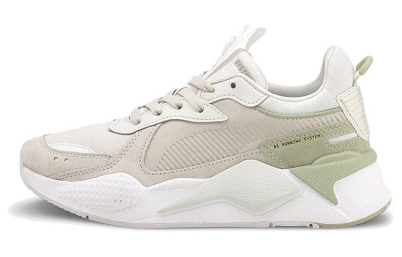 Кроссовки PUMA RS-X Casual Shoes Women's Low-Top Gray White/Green