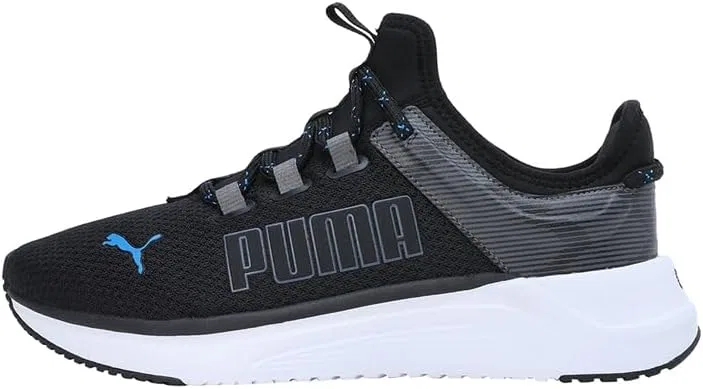 Кроссовки для бега по улицам PUMA Unisex Softride Astro Slip Hyperwave, 2-Puma Schwarz Kühl Dunkelgrau Rennblau Puma Und Weiß — фото 2