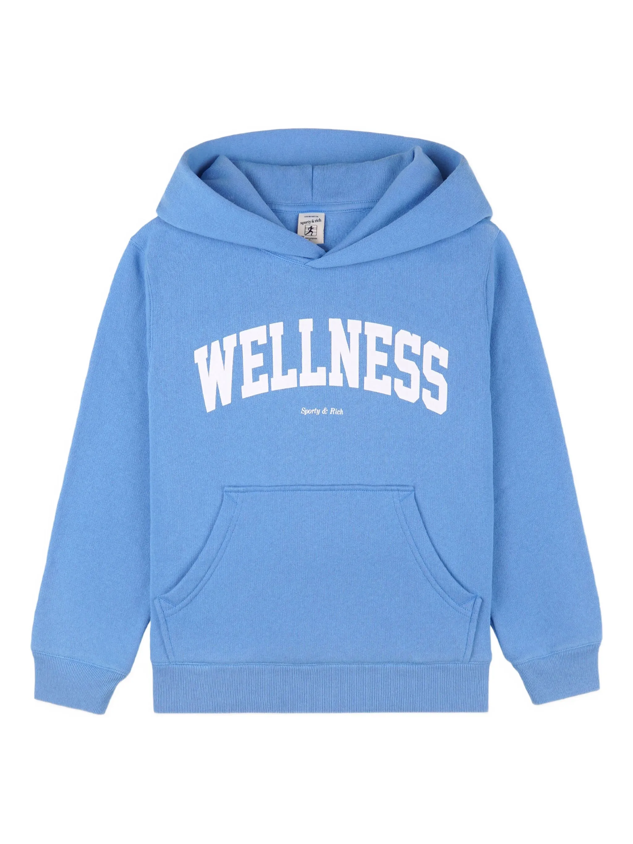 

Худи с графичным принтом Sporty & Rich Kids, синий