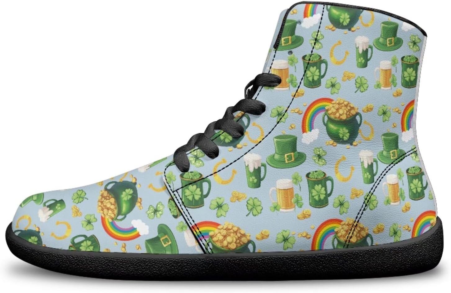 

Женские босоножки Binienty Men с широким носком, обувь для отдыха, высокие кеды из ПУ с нулевым перепадом для ходьбы и походов, зеленый