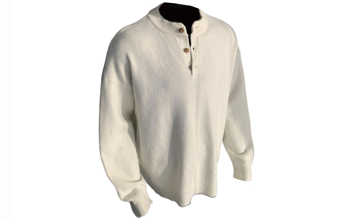 

Термобелье Unisex Henry Collar Moderate ZIAREL, экрю[removable logo]