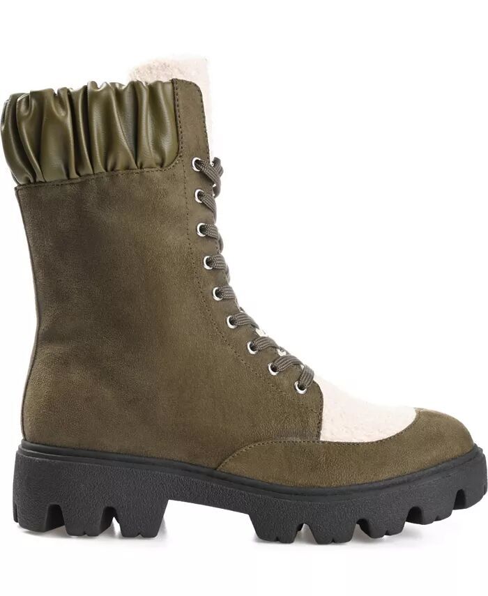 Женские ботильоны Elinor из пенопласта Tru Comfort Journee Collection, зеленый — фото 2