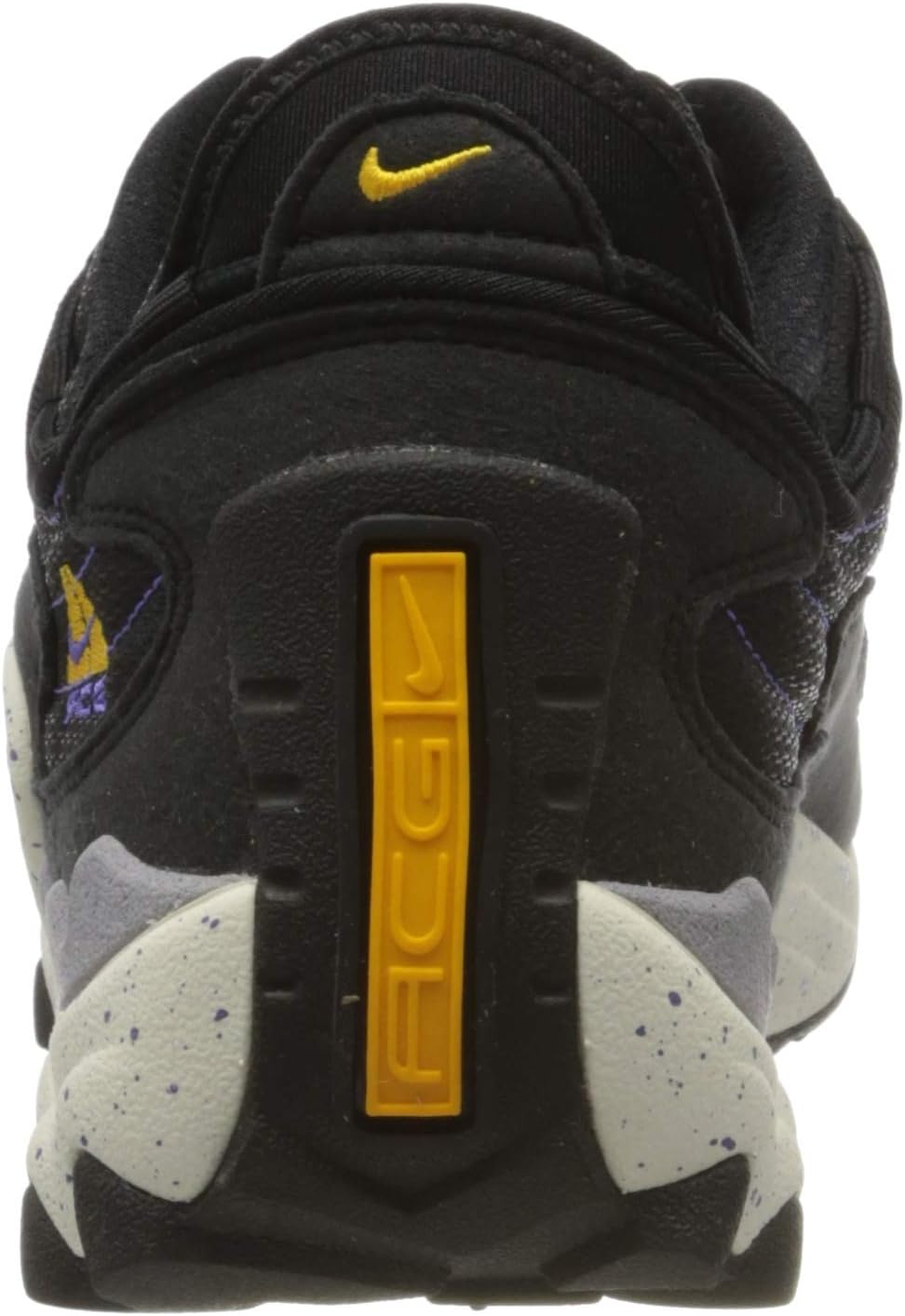 Мужские кроссовки Nike с низким верхом, Black University Gold Psychic Purple — фото 3