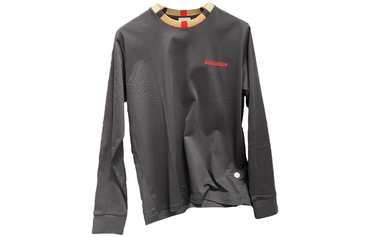 

Мужская футболка Burberry, цвет Black