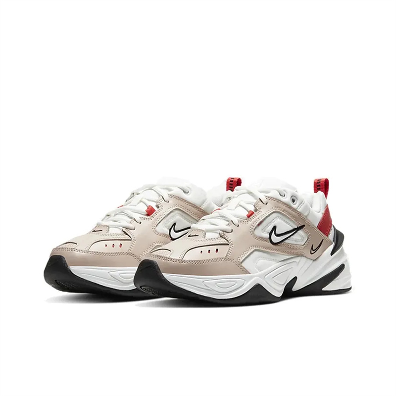 Низкие кроссовки для детей M2K Tekno, устойчивые к истиранию Nike, белый — фото 2