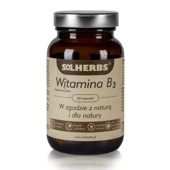 

Solherbs, Витамин B3 60 капсул