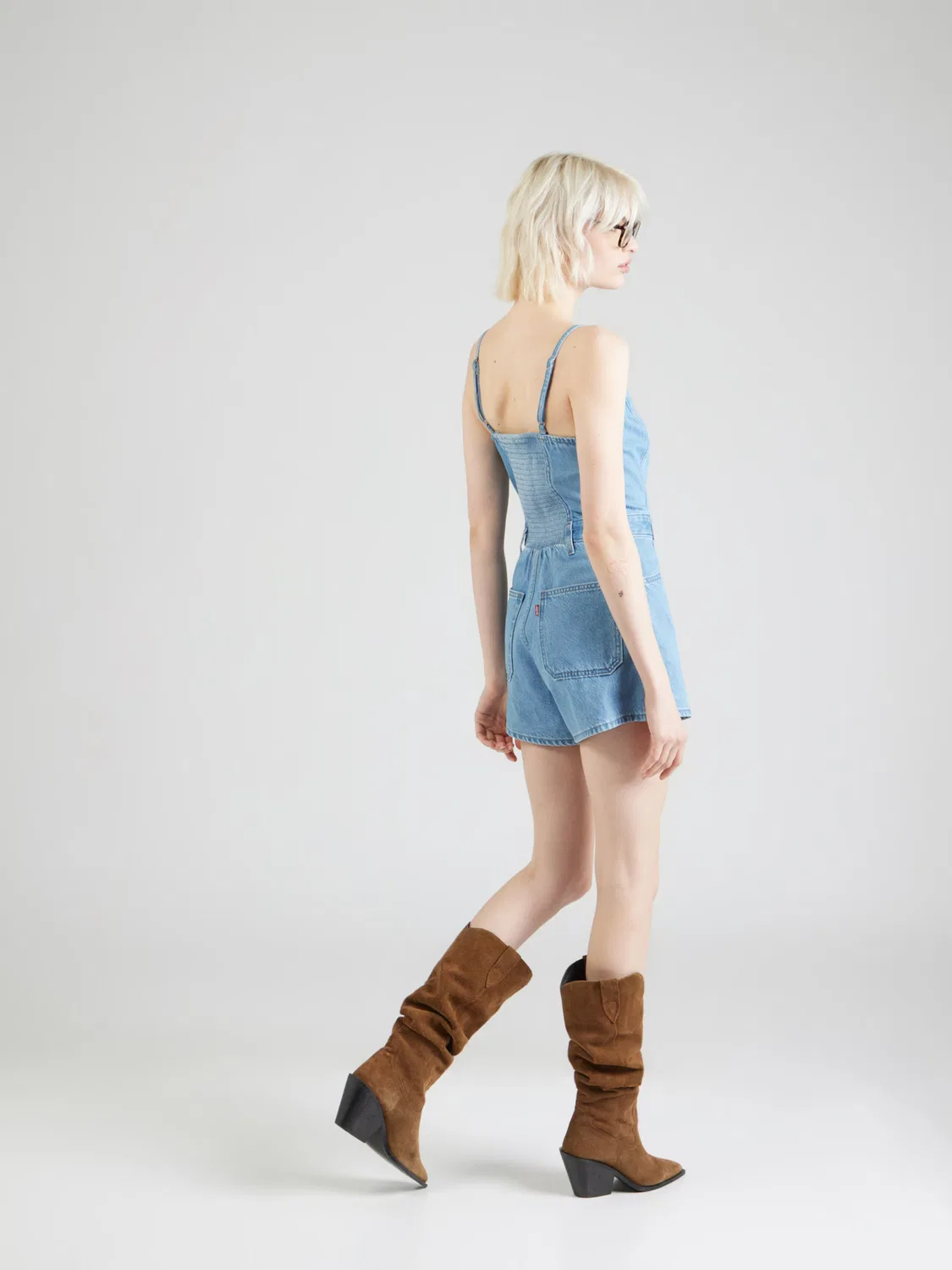 Комбинезон 'Square Neck Комбинезон' Levi'S , Blue Denim — фото 4