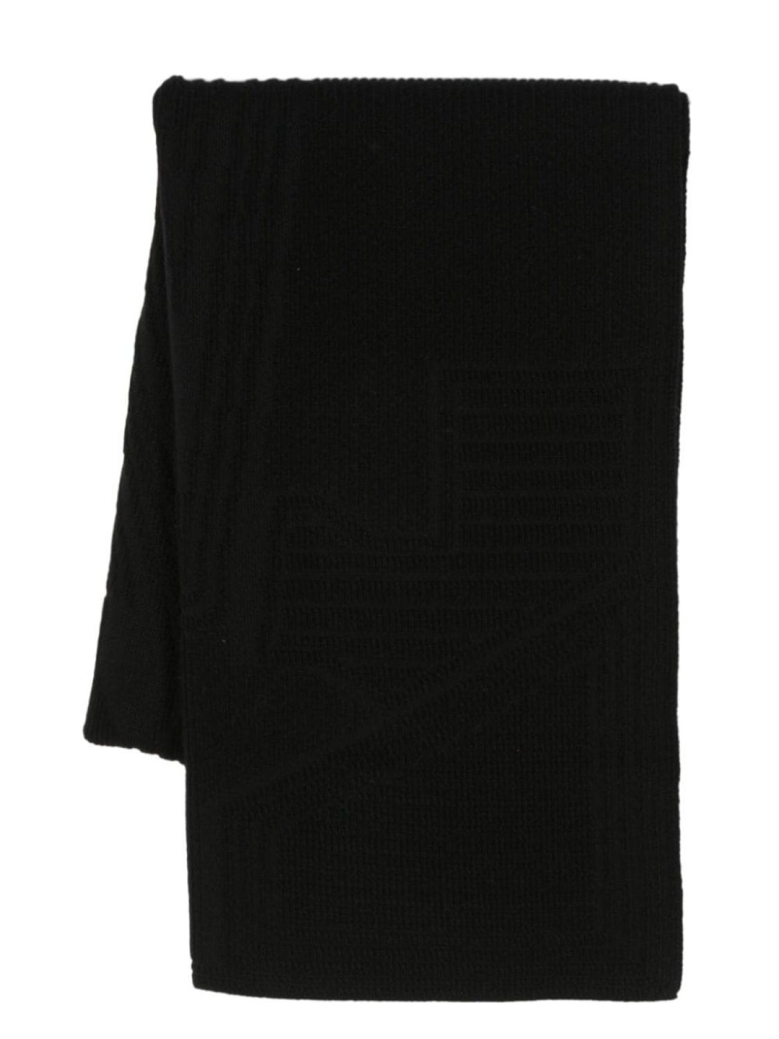 

Y-3 шарф Engineered с тисненым логотипом, черный