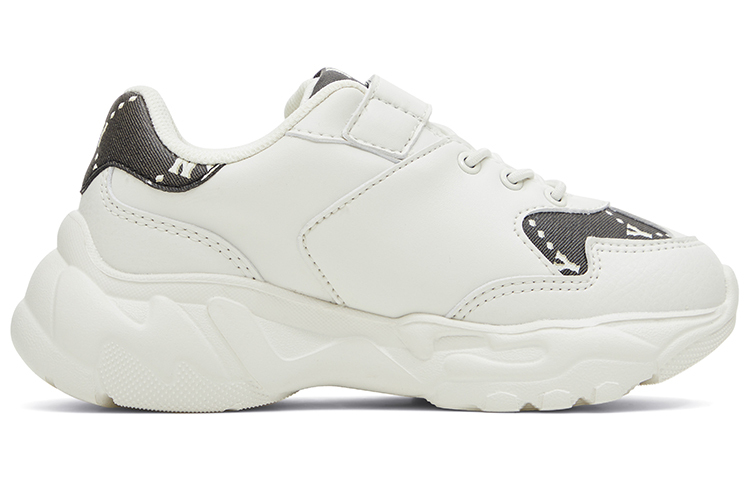 Кроссовки MLB Big Ball Chunky Kids Lifestyle Shoes Kids Low-top White, белый — фото 2