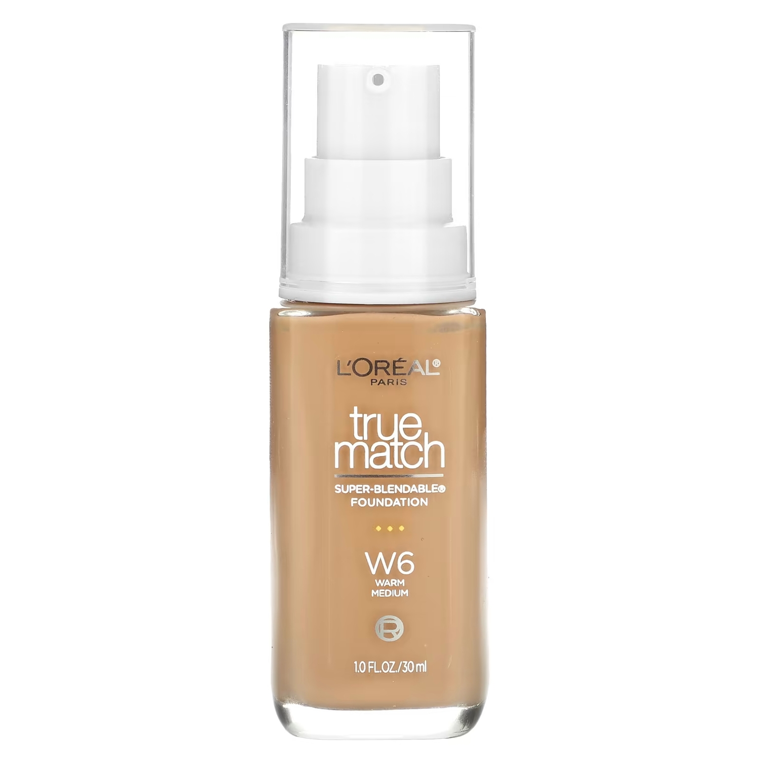 

Тональная основа L'Oréal True Match Super-Blendable Foundation W6 Warm Medium, 30 мл