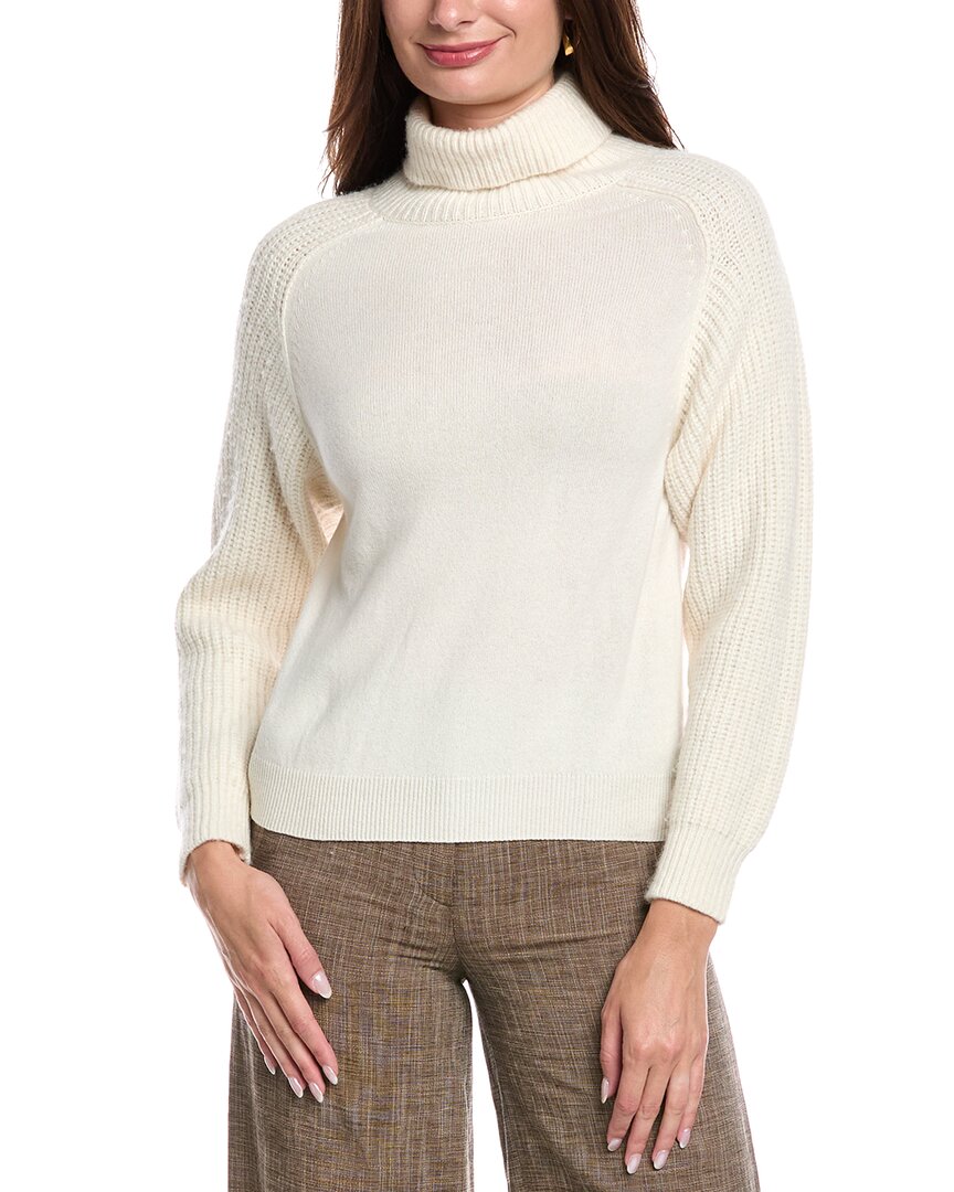 

Песерко Свитер из смесовой шерсти, шелка и кашемира Peserico, белый