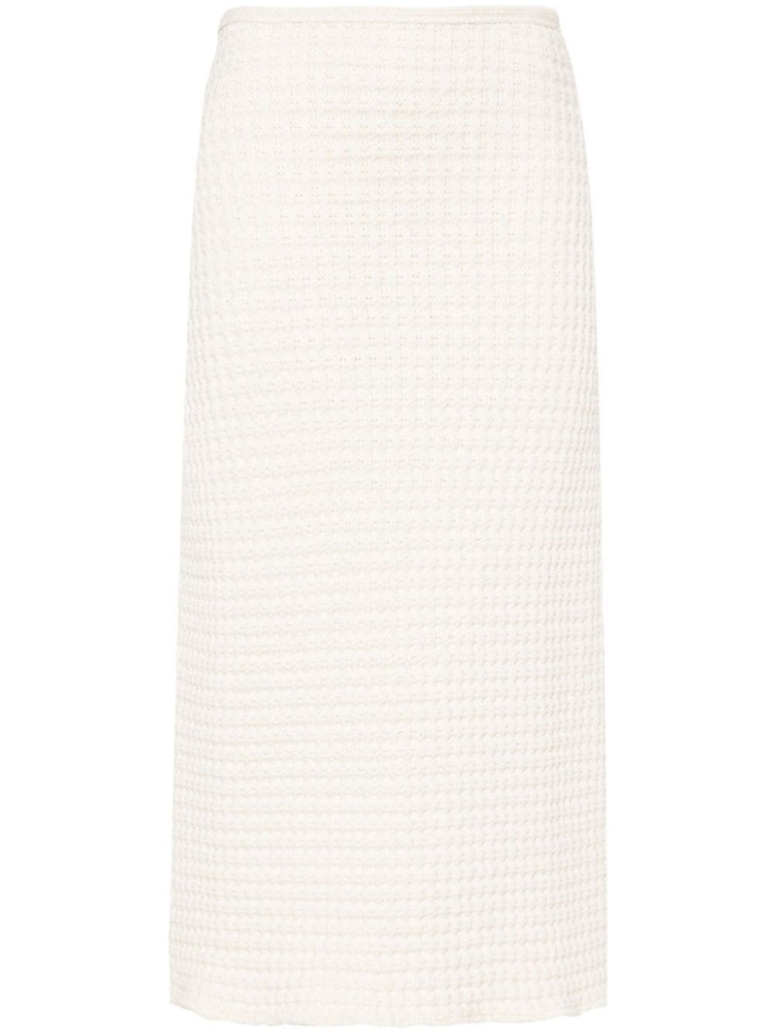 

Jil Sander фактурная юбка, нейтральный цвет