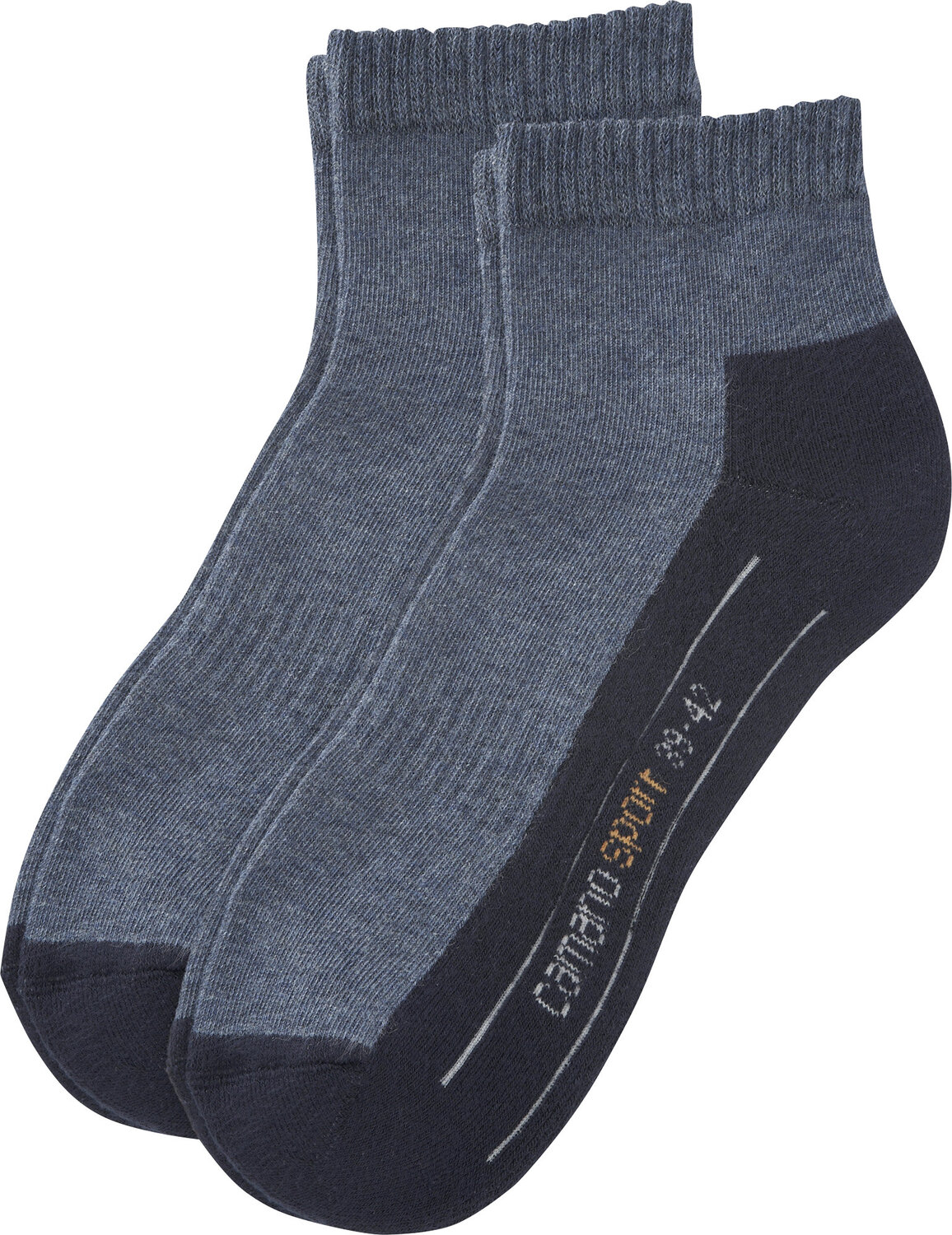 

Носки camano Unisex Sport 2 шт, цвет jeans