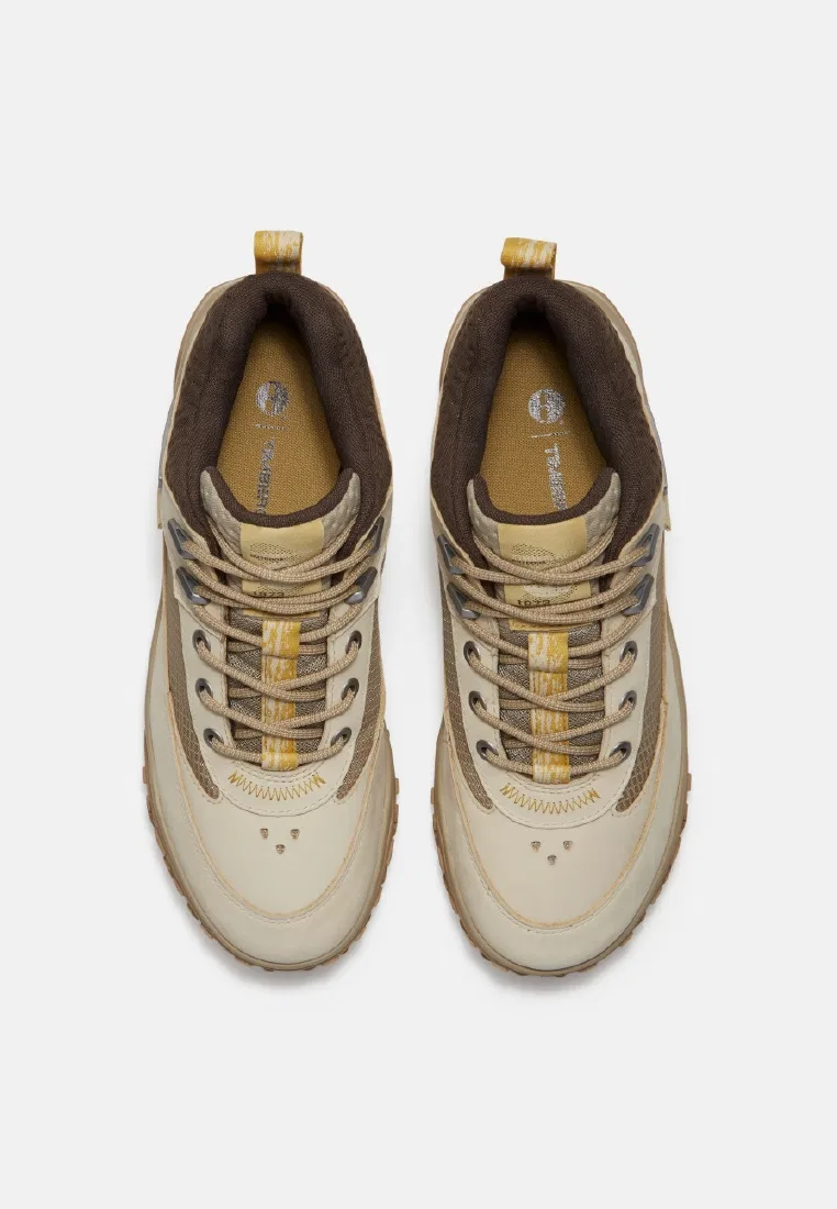 Мужские кроссовки TimberCush Motion 7 Mid, водонепроницаемые, Timberland, светло-бежевый — фото 2