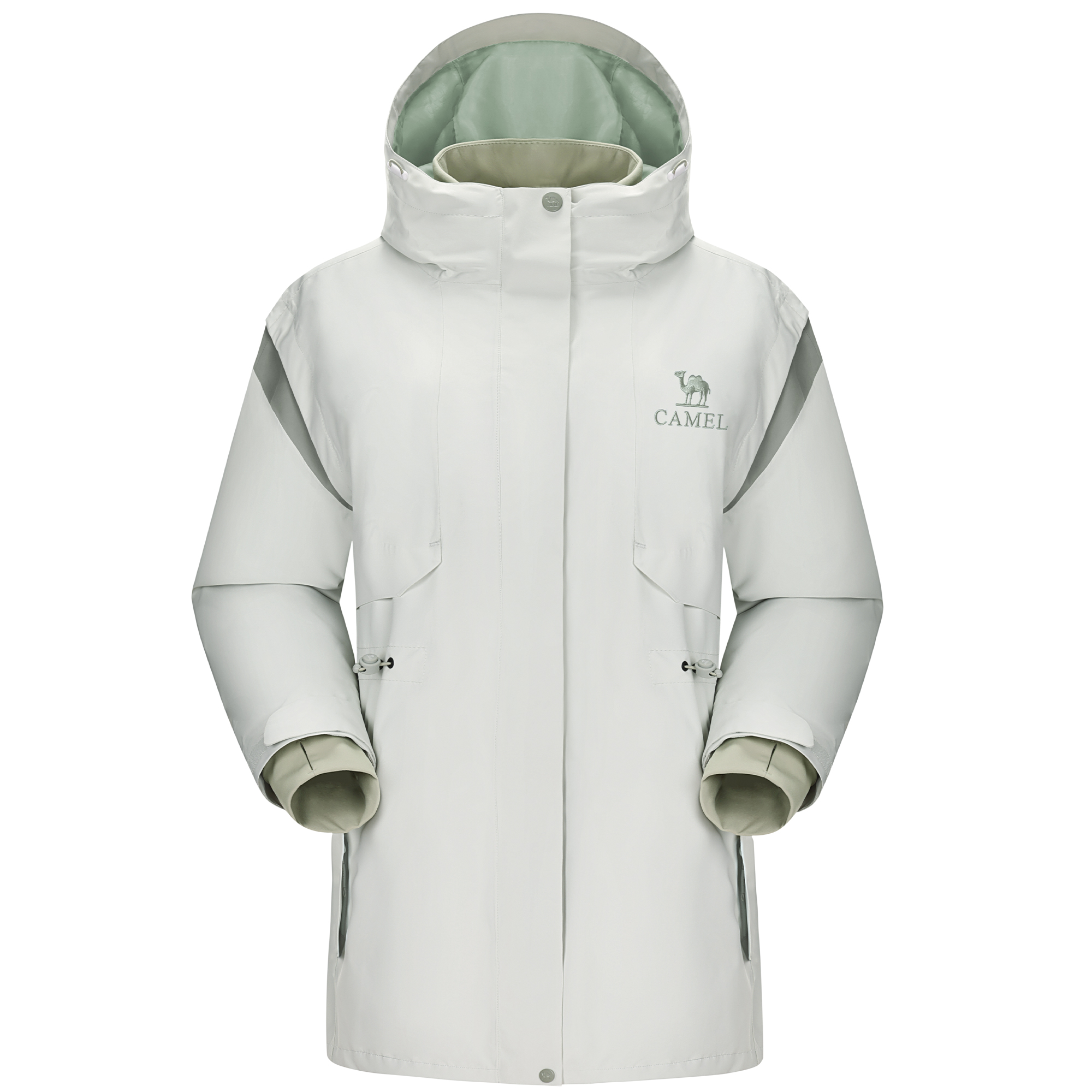 

Женская ветровка для любой погоды CAMEL, Mountain Green/Pale Green
