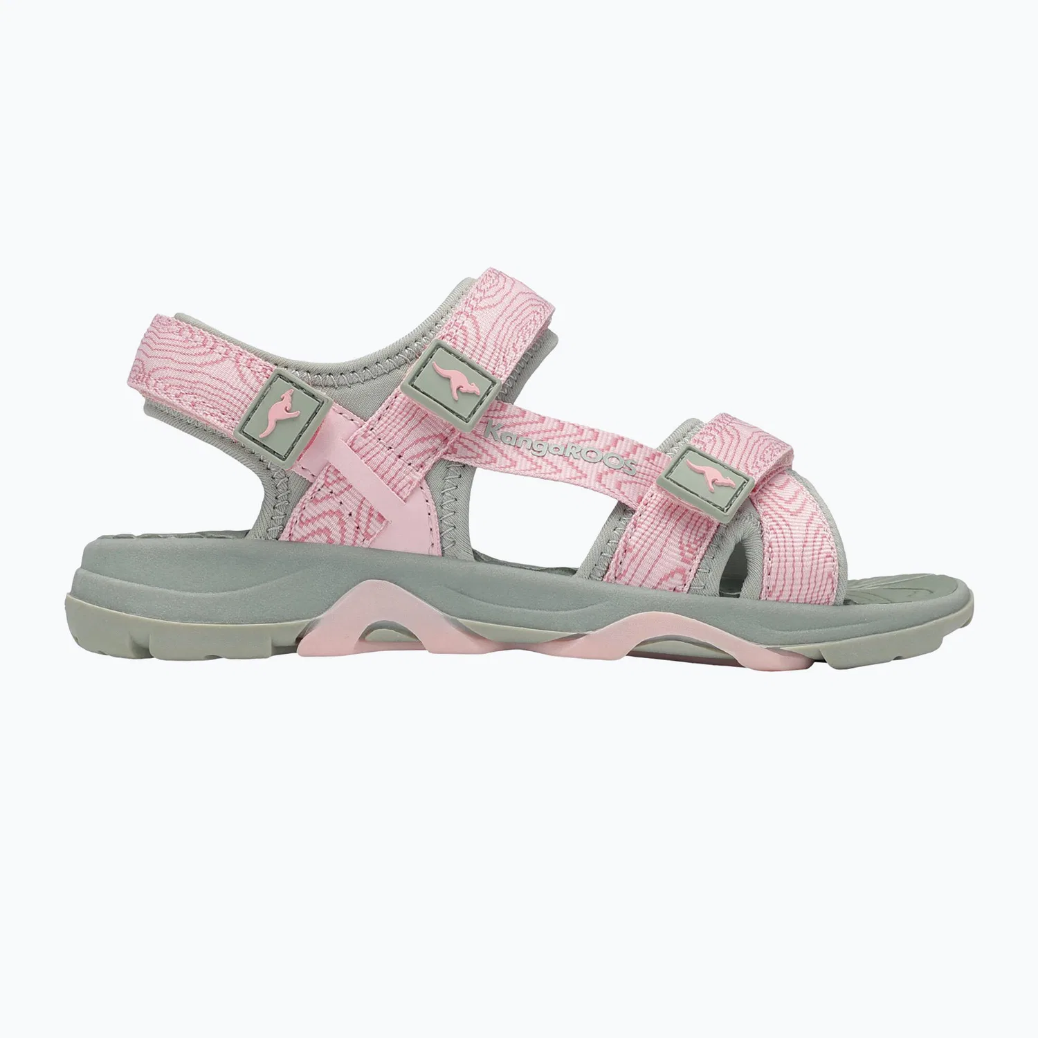 Детские сандалии с липучками K-Lola Luna Kangaroos, Rosa